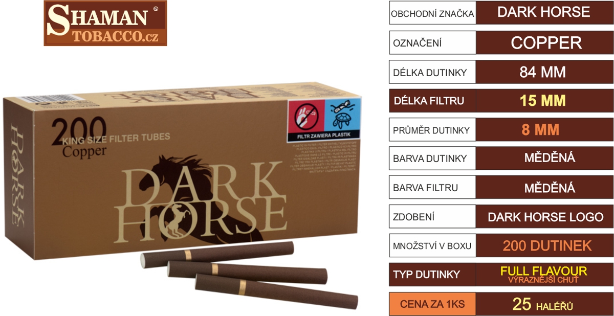 parametry_dark_horse_copper_200_SHAMANTOBACCO.cz_01